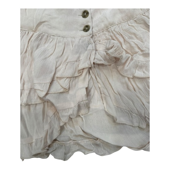 Free‎ People Cream Bubble Mini Skirt - Picture 3 of 8